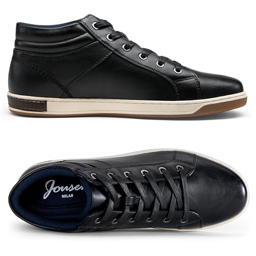 Jousen Men's Fashion Sneakers High Top Dress Sneakers Causal Shoes for Men