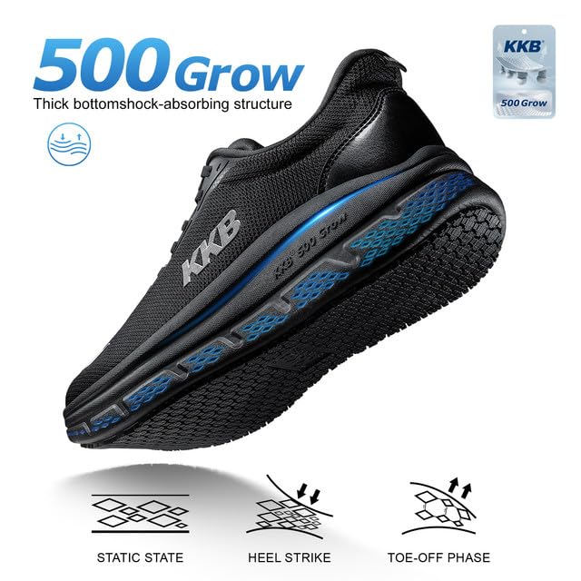 KKB Oil-Safe Grip Men's Slip-Resistant Work Shoes