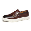 Men's Double Monk Strap Dress Sneakers