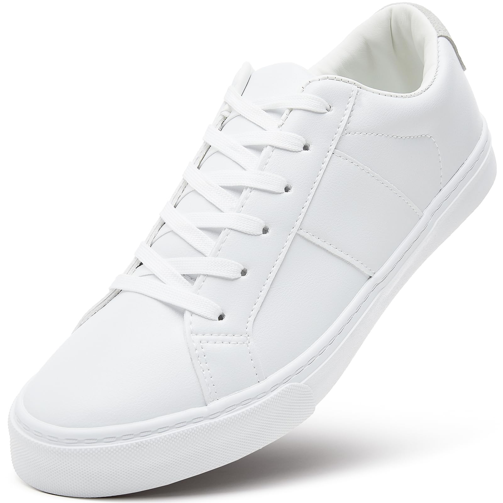ZGR Men's White Casual Sneakers