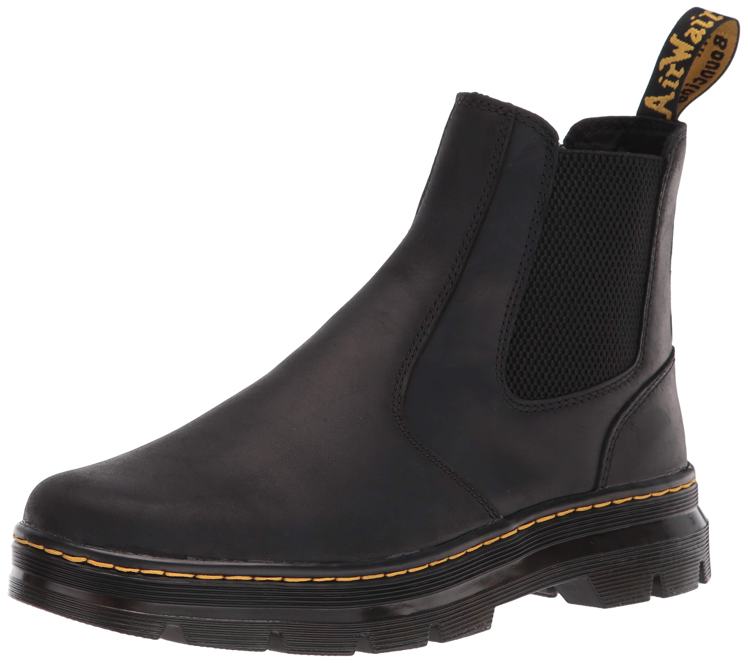 Dr. Martens unisex-adult Embury Leather Chelsea Boot