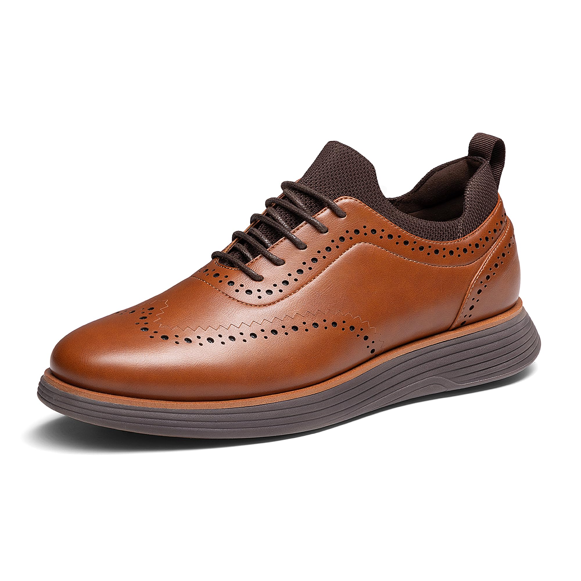 Bruno Marc MaxFlex Wingtip Dress Sneakers