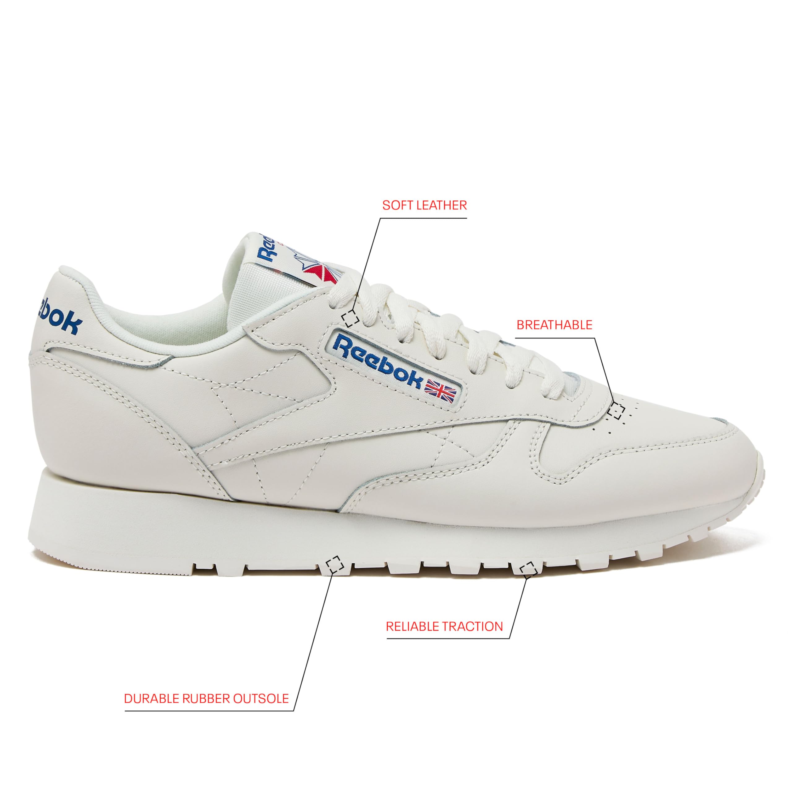 Reebok Classic Leather Sneakers for Men
