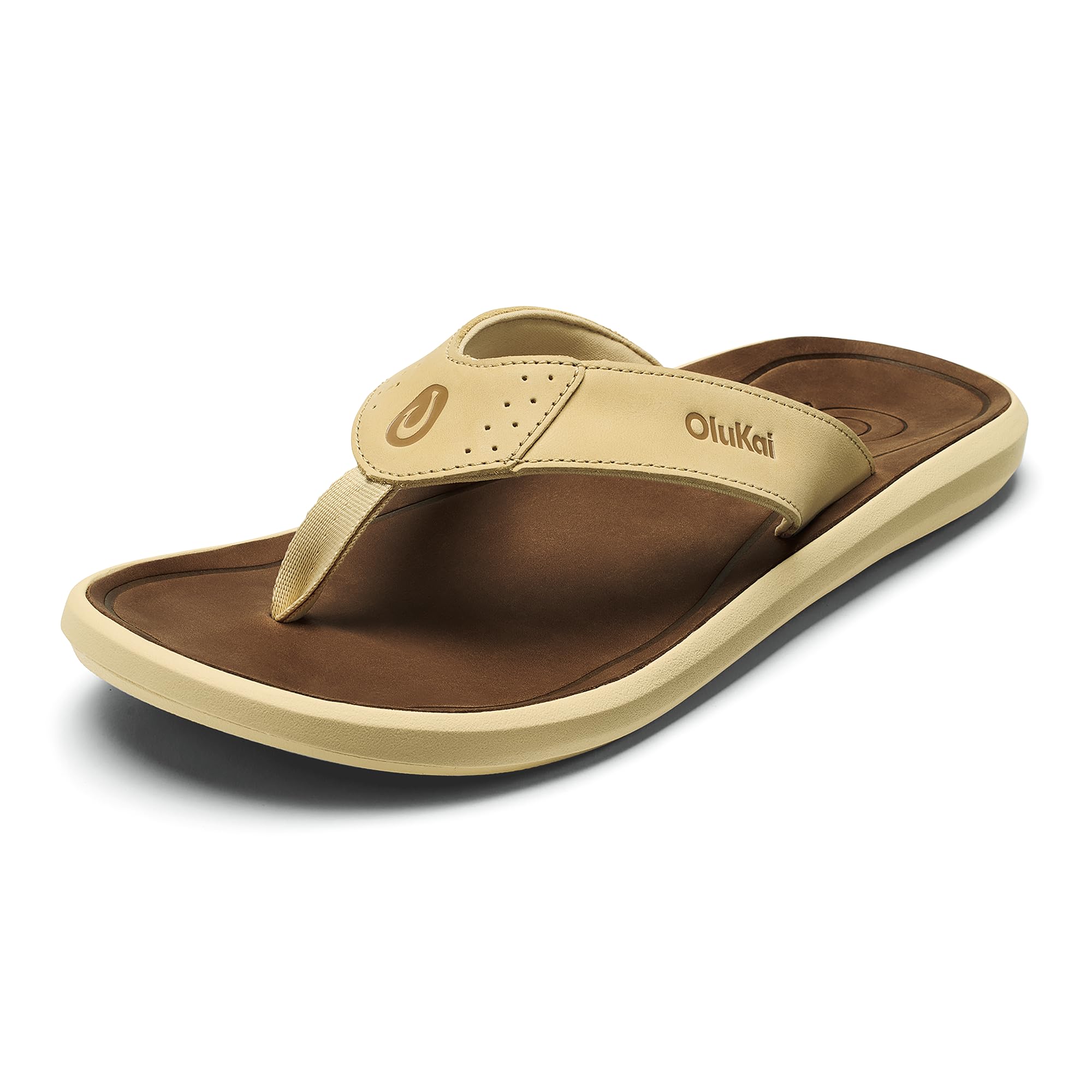 OLUKAI Pili Men's Leather Sandals