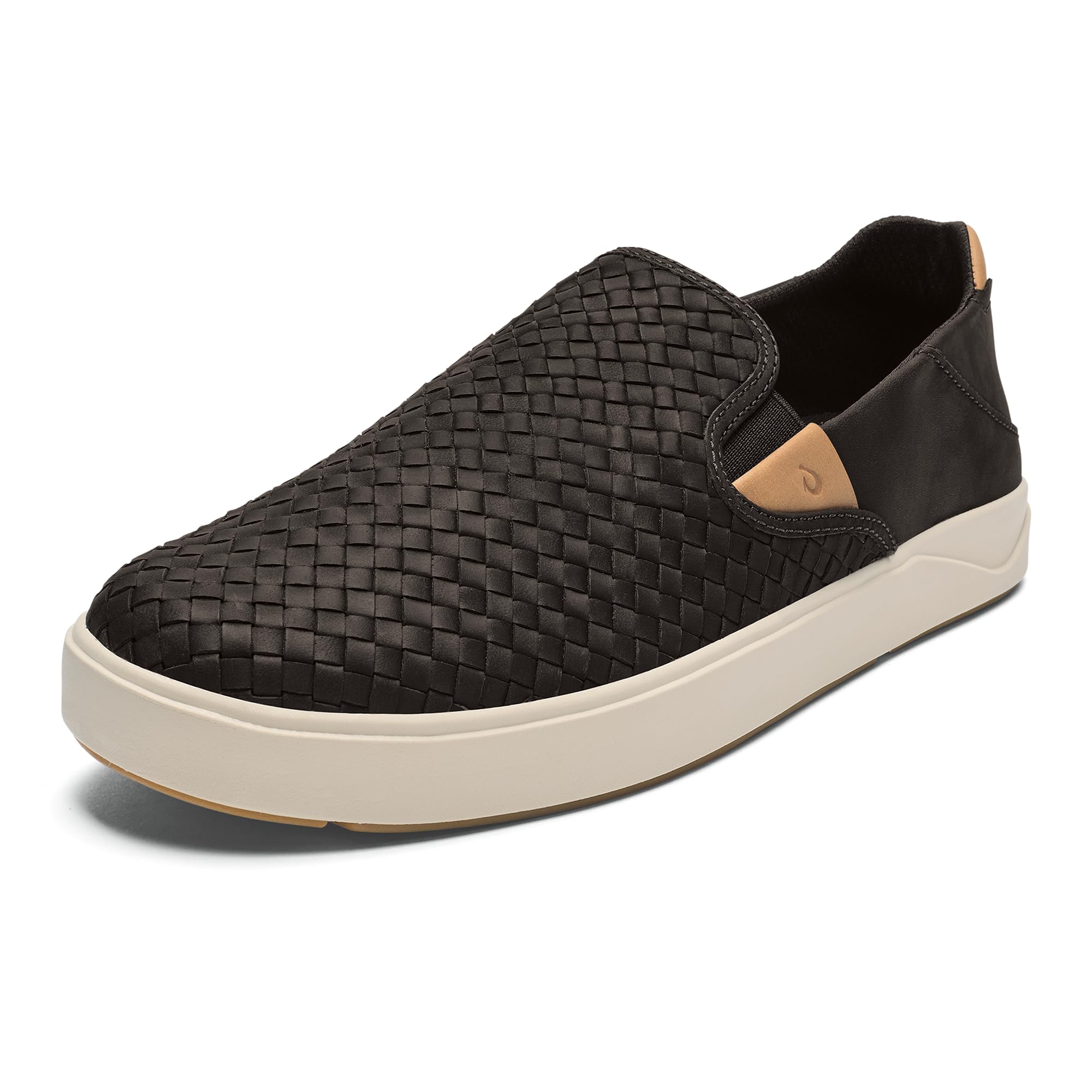 OLUKAI Lae'ahi Lauhala Men's Woven Leather Sneakers
