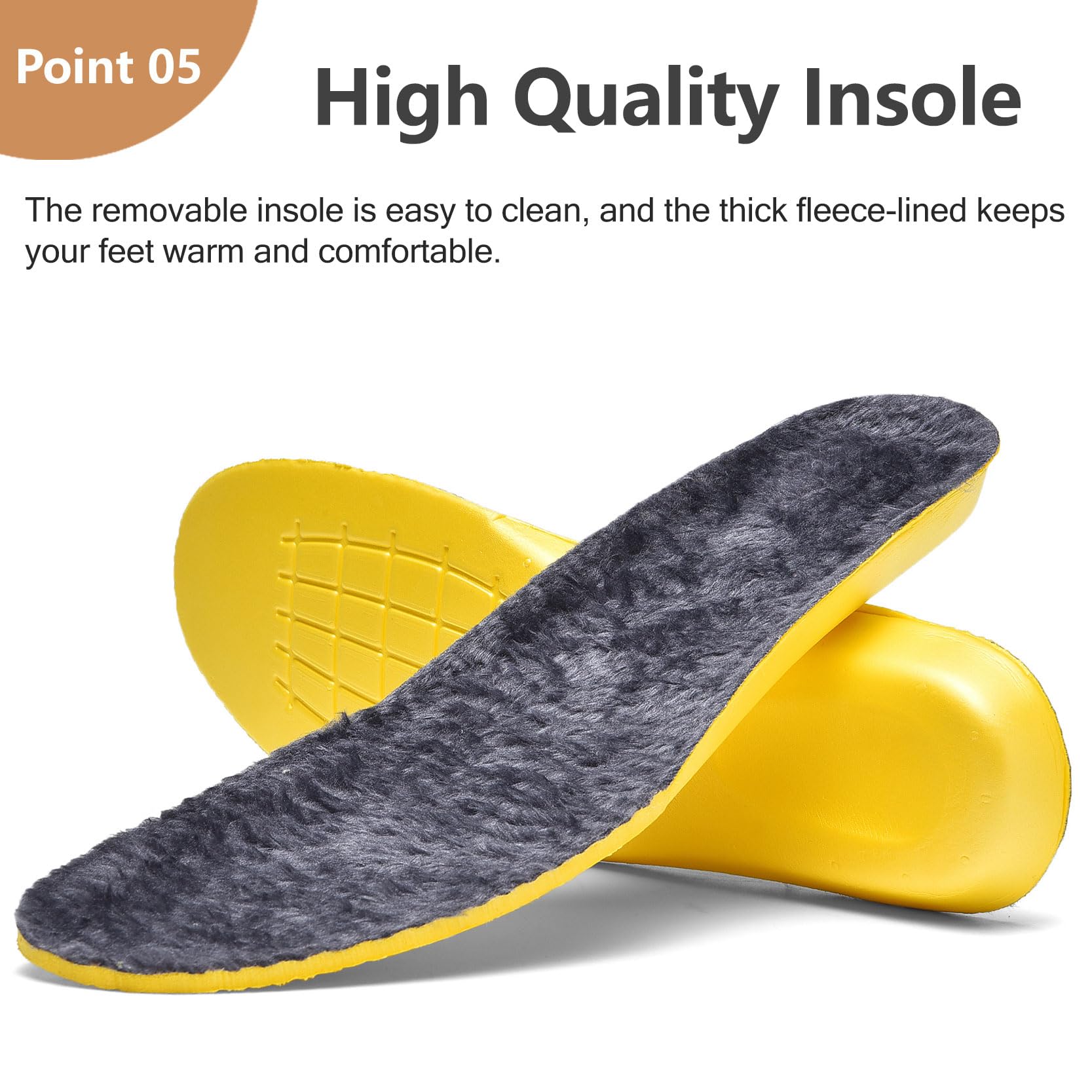 TRAILBLITZ Men's Winter Snow Boots