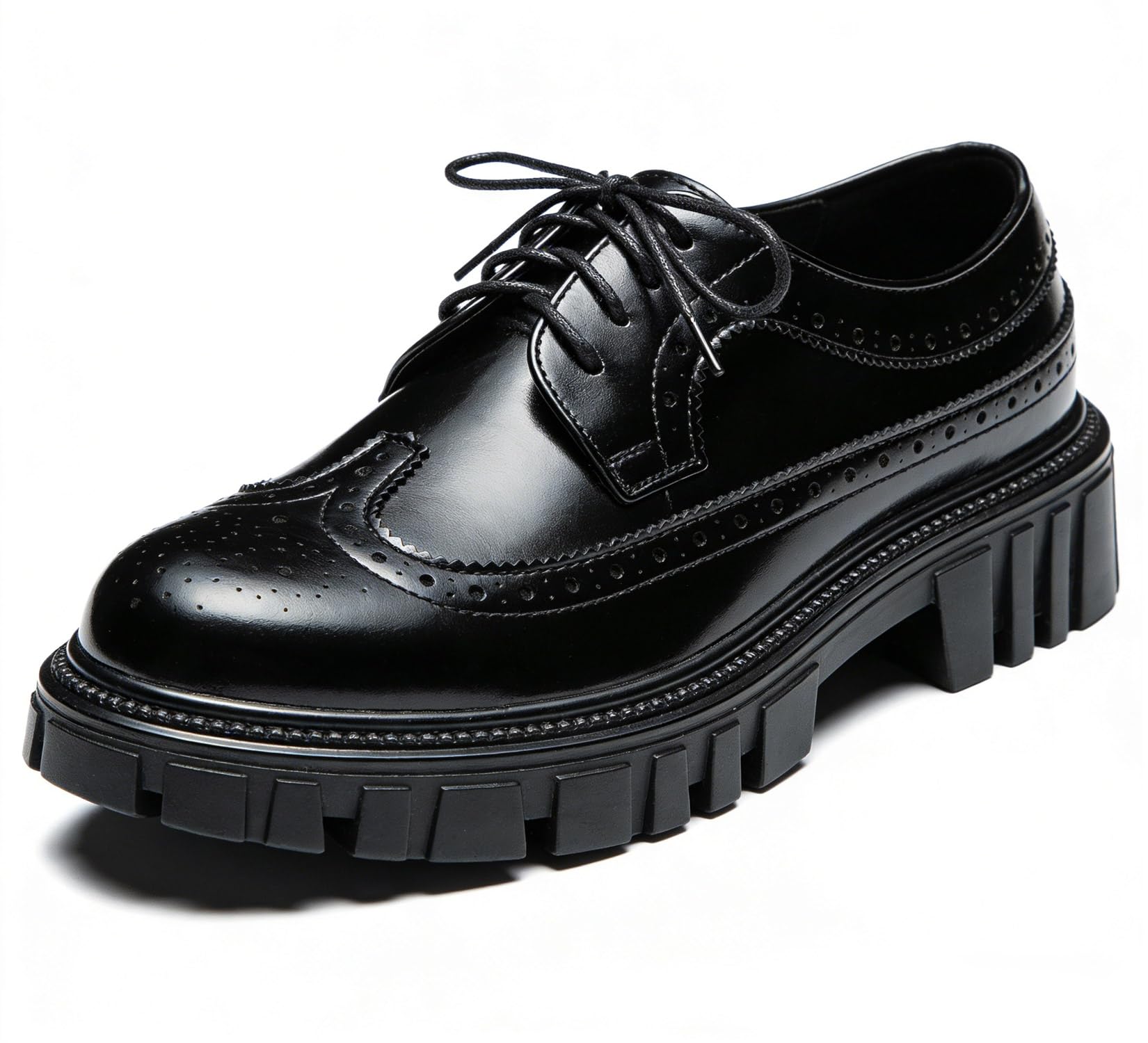 Men’s Brogue Wingtip Oxford Shoes