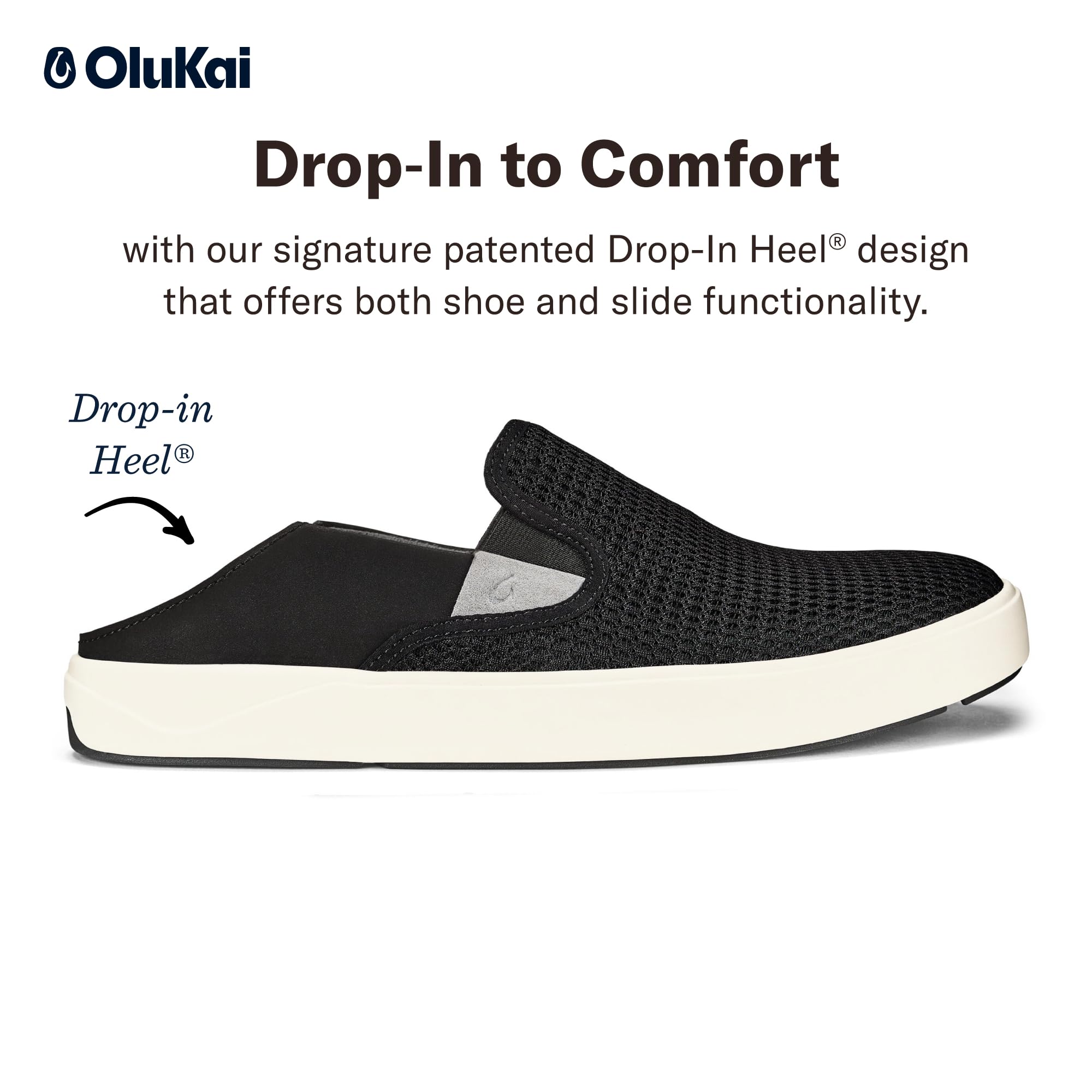 OLUKAI Lae'ahi Men's Mesh Slip-On Sneakers