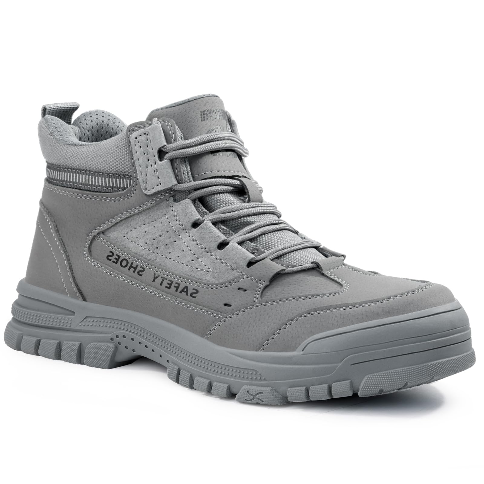 GUSAYEX Steel Toe Safety Work Boots