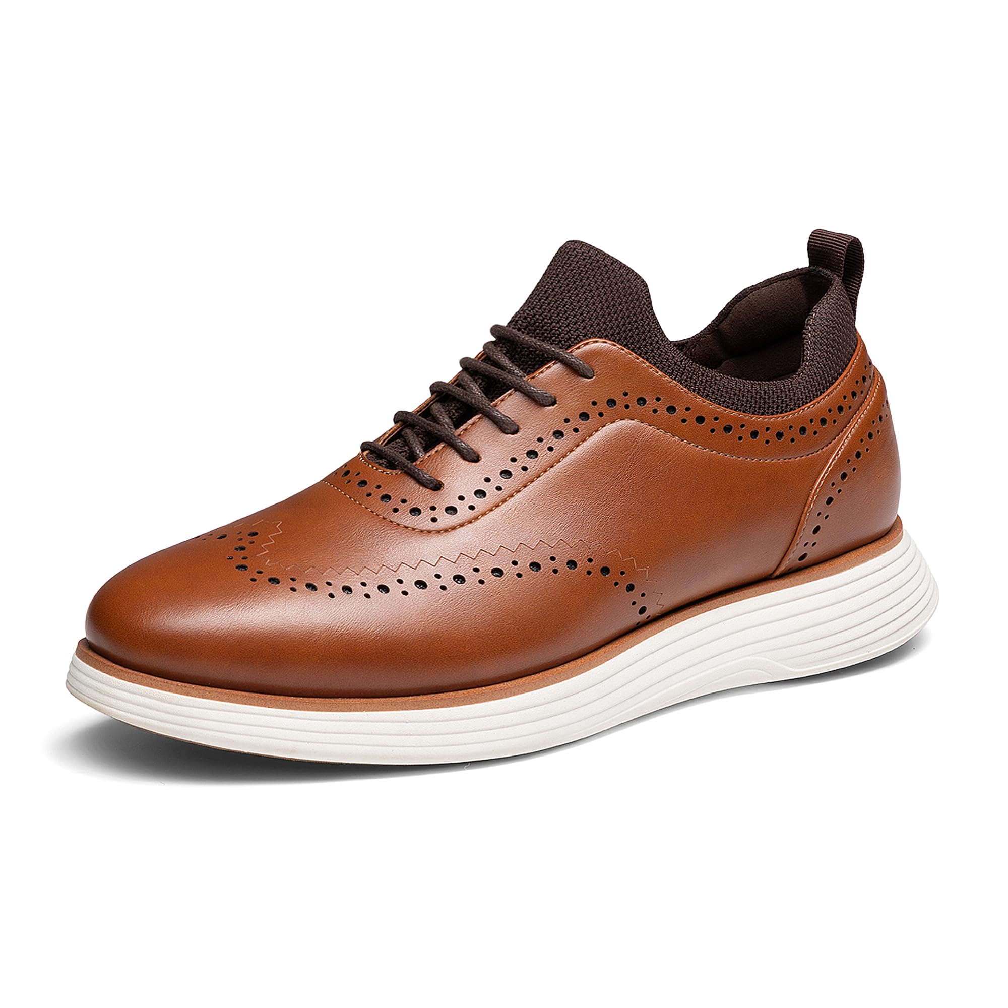 Bruno Marc MaxFlex Wingtip Dress Sneakers