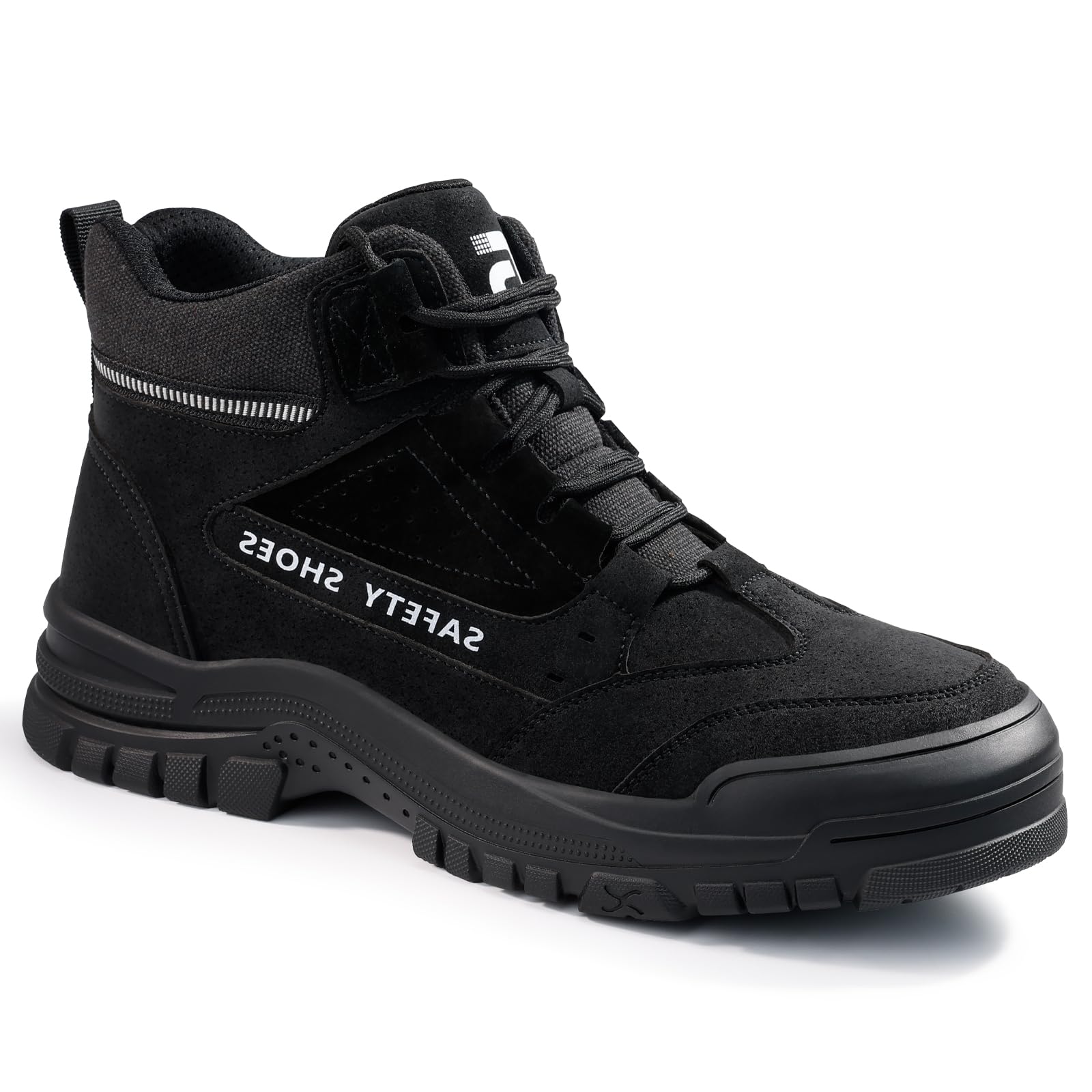 GUSAYEX Steel Toe Safety Work Boots
