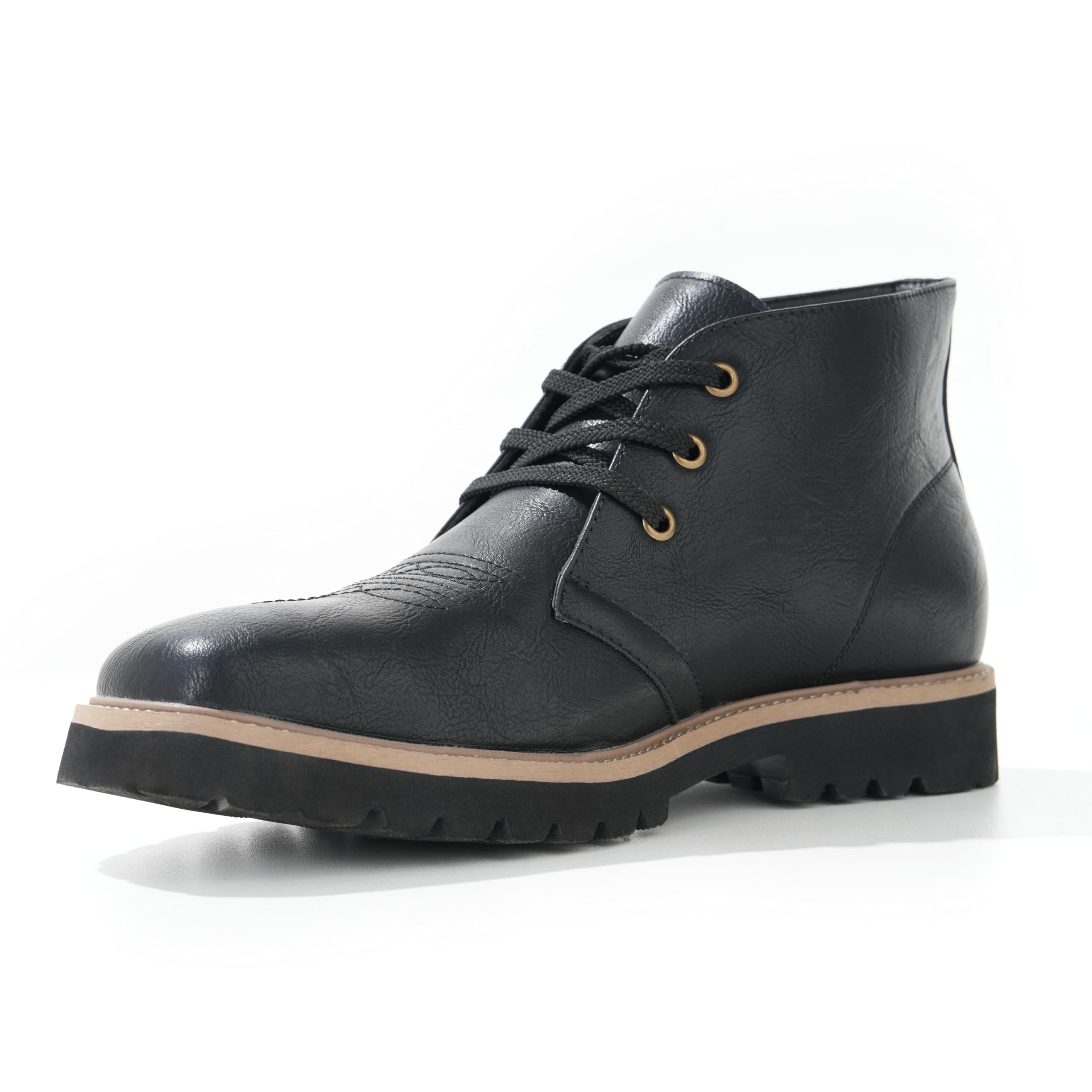 WINBIRD Men's Square Toe Chukka Boots