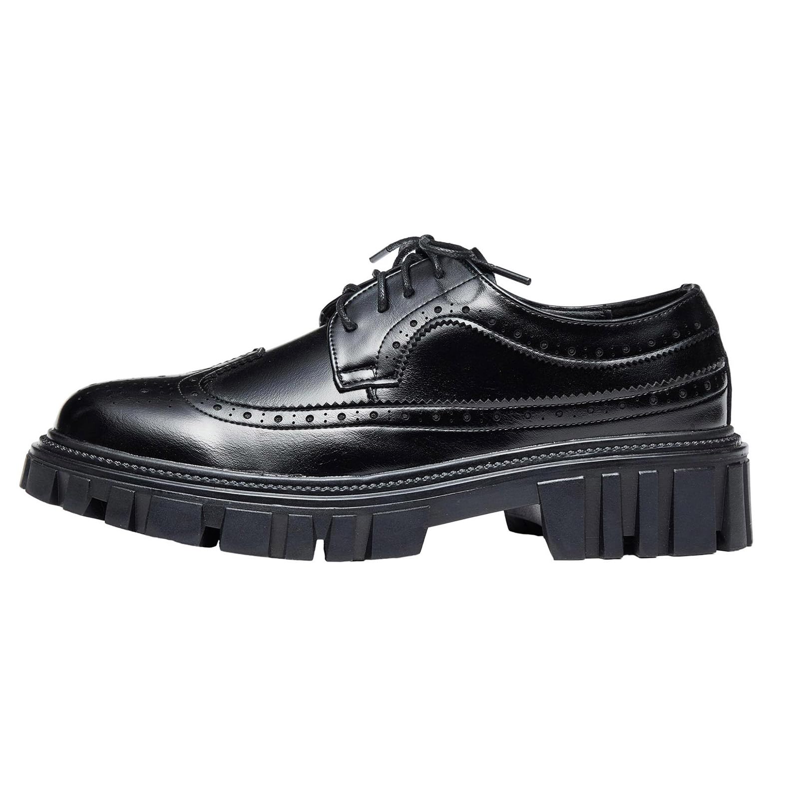 Men’s Brogue Wingtip Oxford Shoes