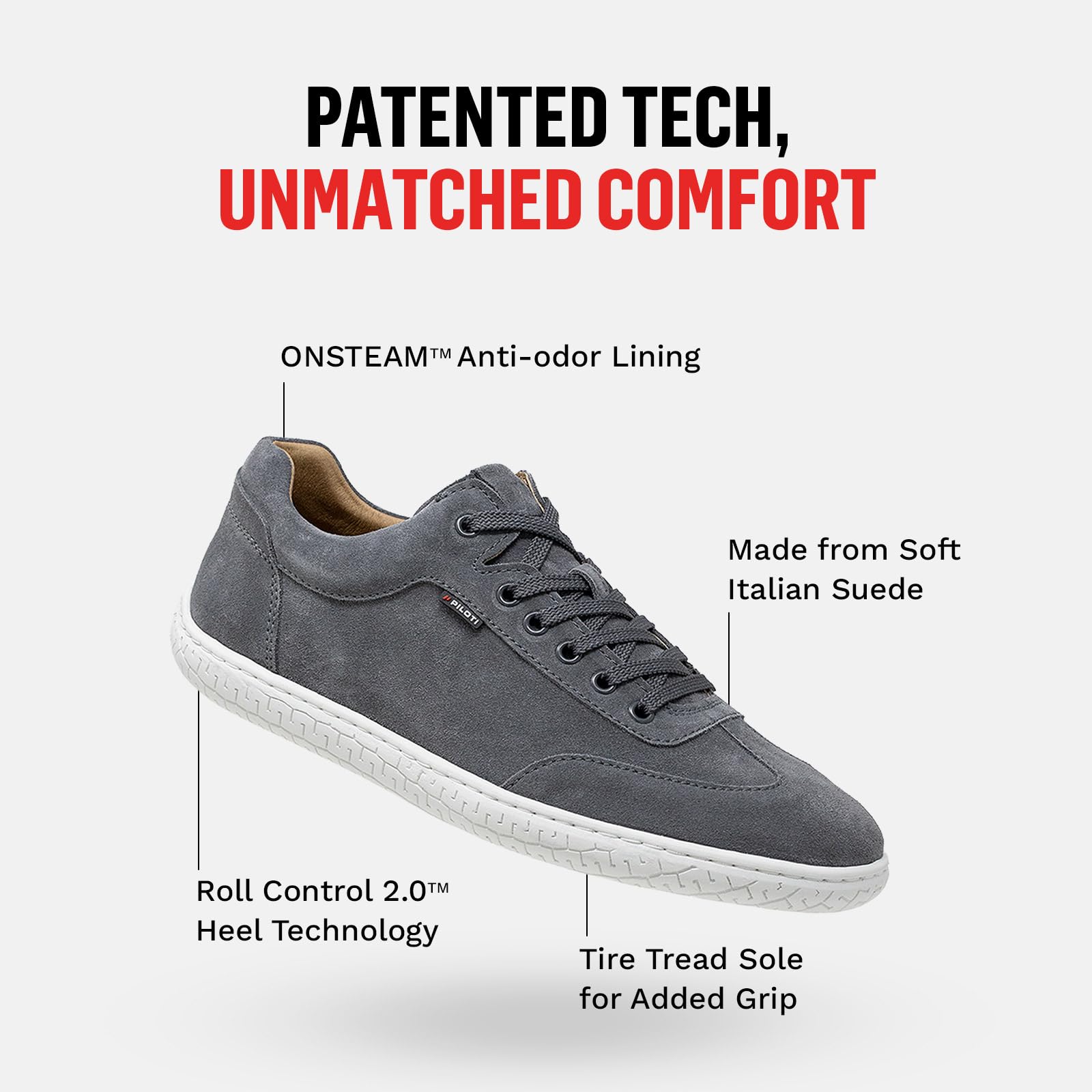 Piloti Shift Men's Suede Driving Sneakers