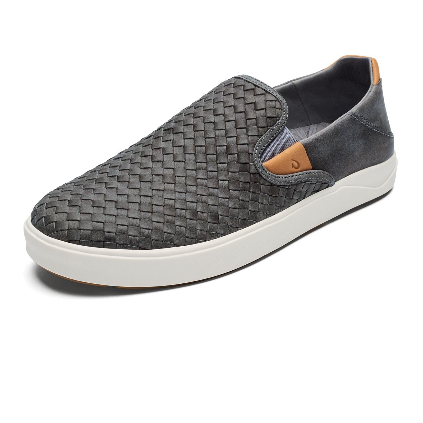 OLUKAI Lae'ahi Lauhala Men's Woven Leather Sneakers