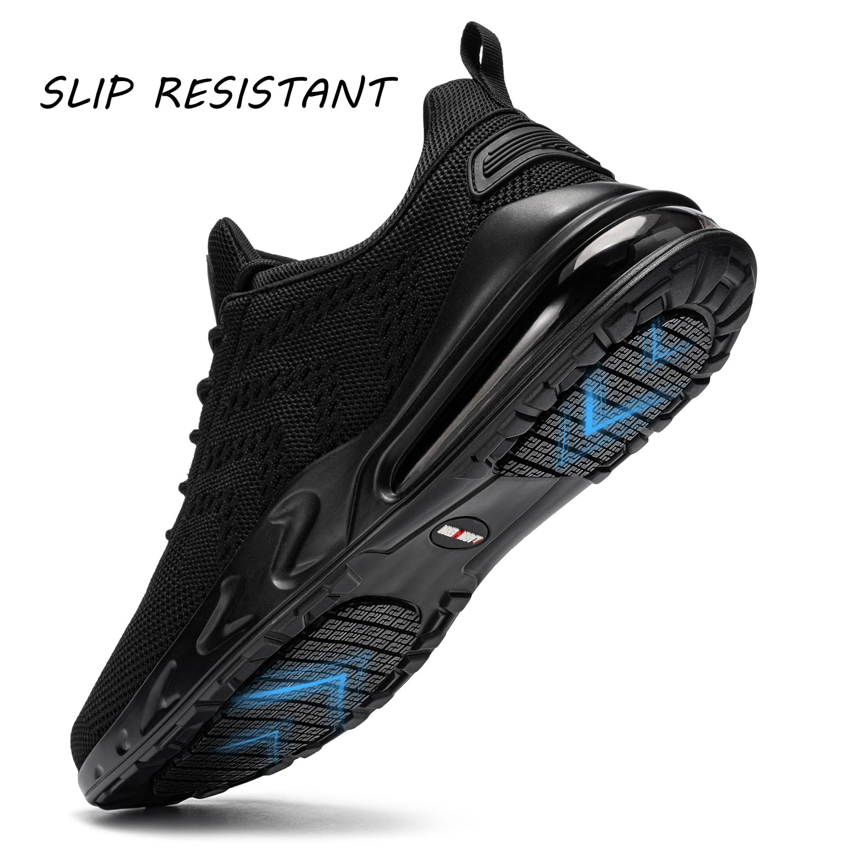 LARNMERN Men's Slip-Resistant Work Sneakers