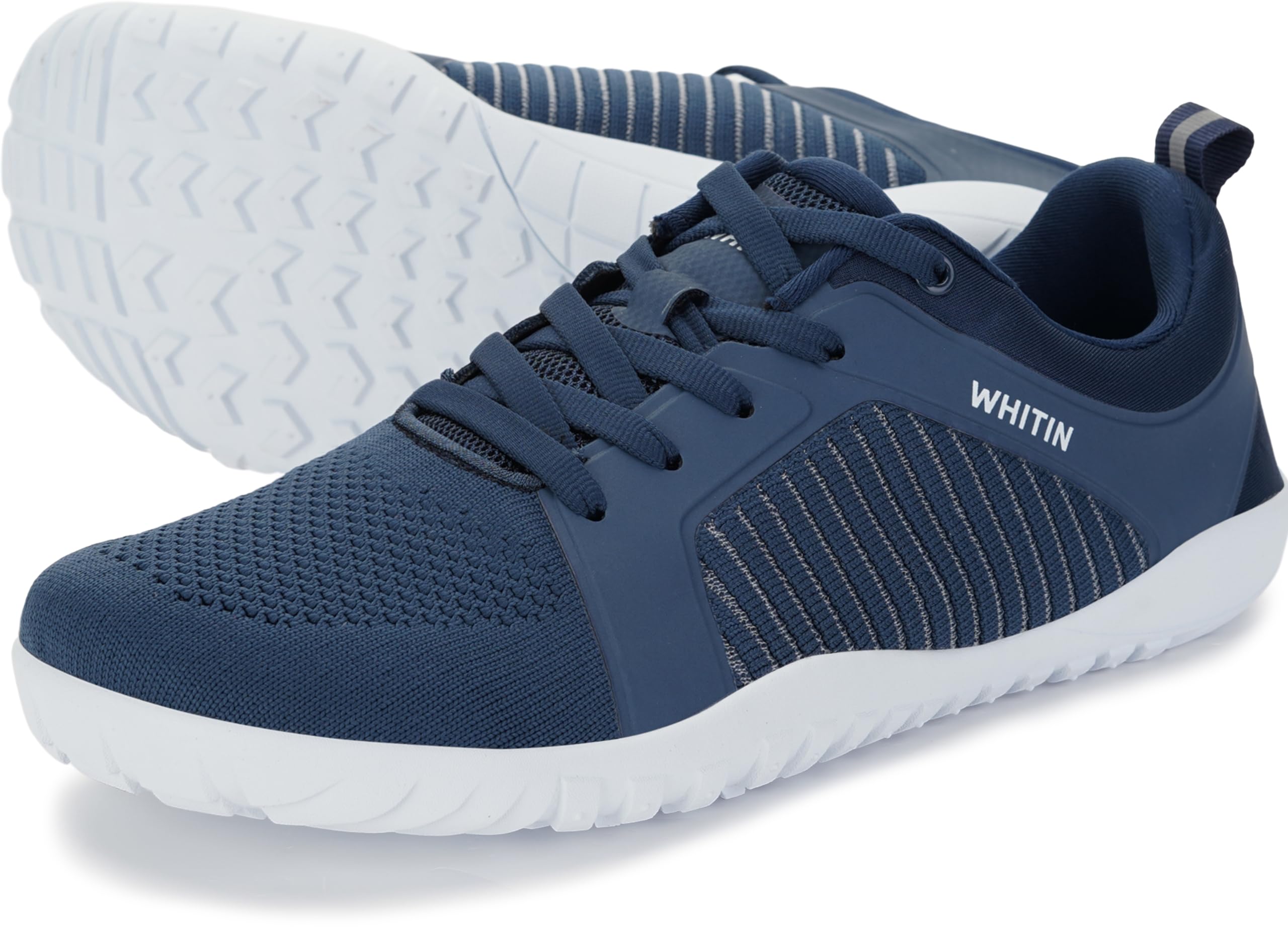WHITIN Men's Barefoot Trail-Running Shoes | Wide Toe-Box | Zero-Drop Sole | Optimal Traction