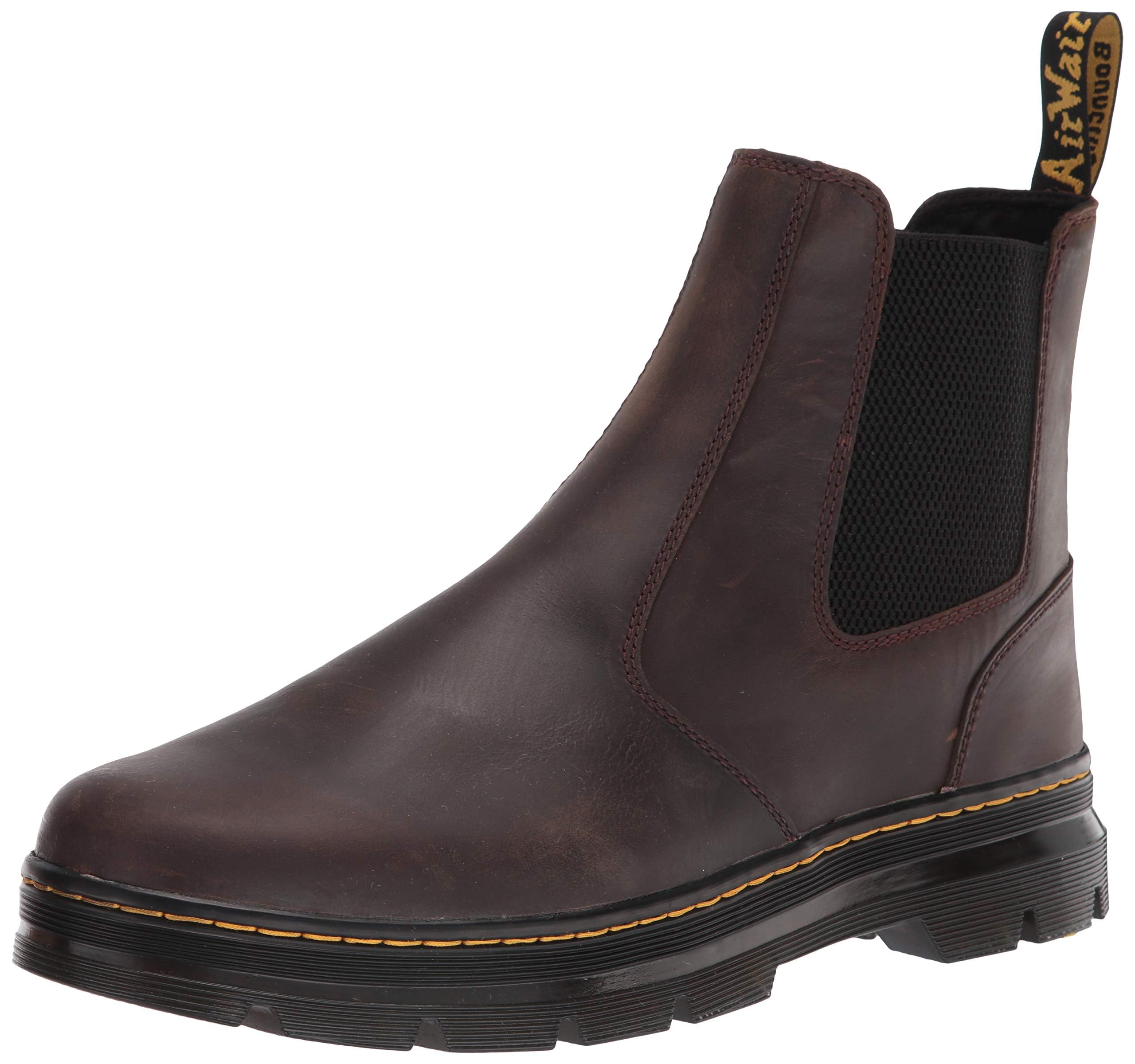 Dr. Martens unisex-adult Embury Leather Chelsea Boot