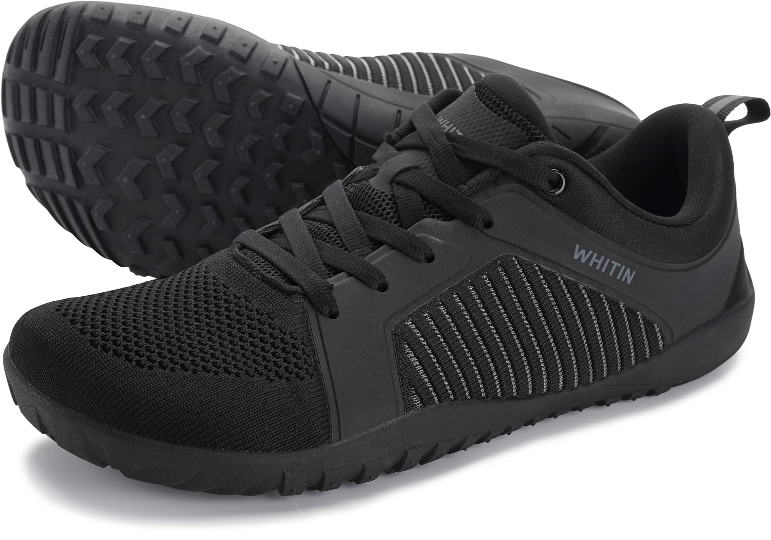WHITIN Men's Barefoot Trail-Running Shoes | Wide Toe-Box | Zero-Drop Sole | Optimal Traction
