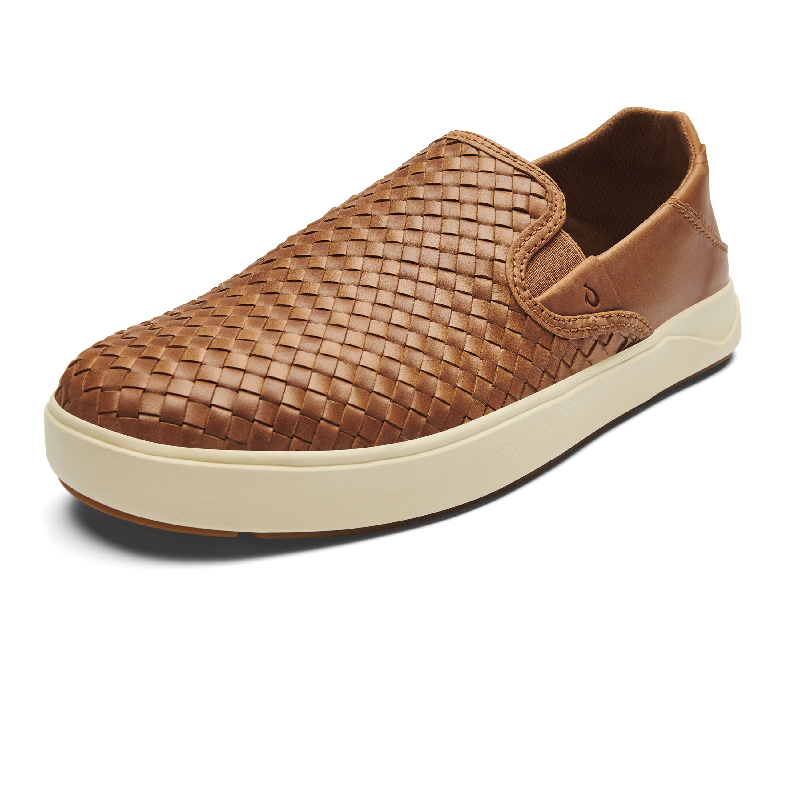 OLUKAI Lae'ahi Lauhala Men's Woven Leather Sneakers