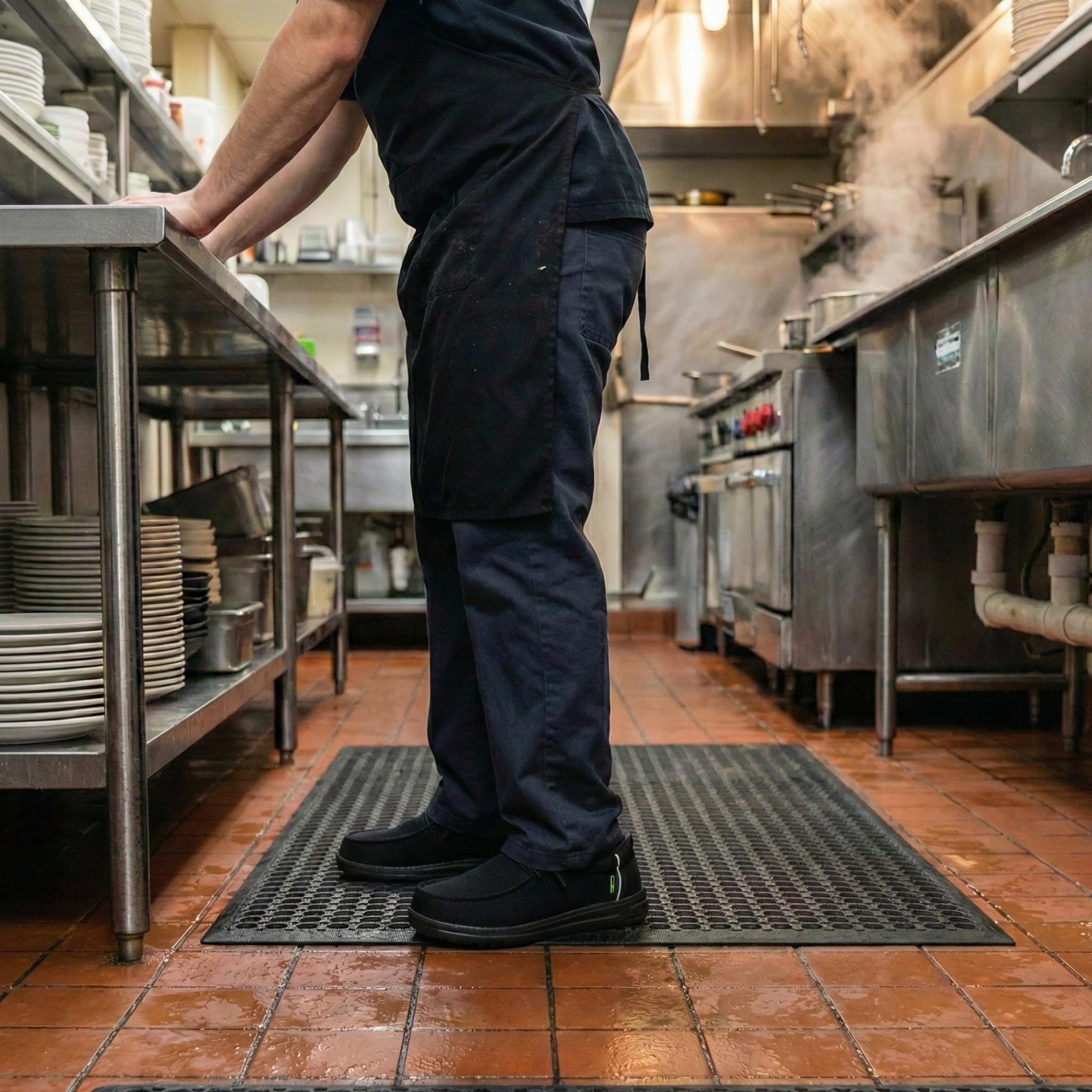 HEYDUDE Wally Work CT Men's Work Shoes