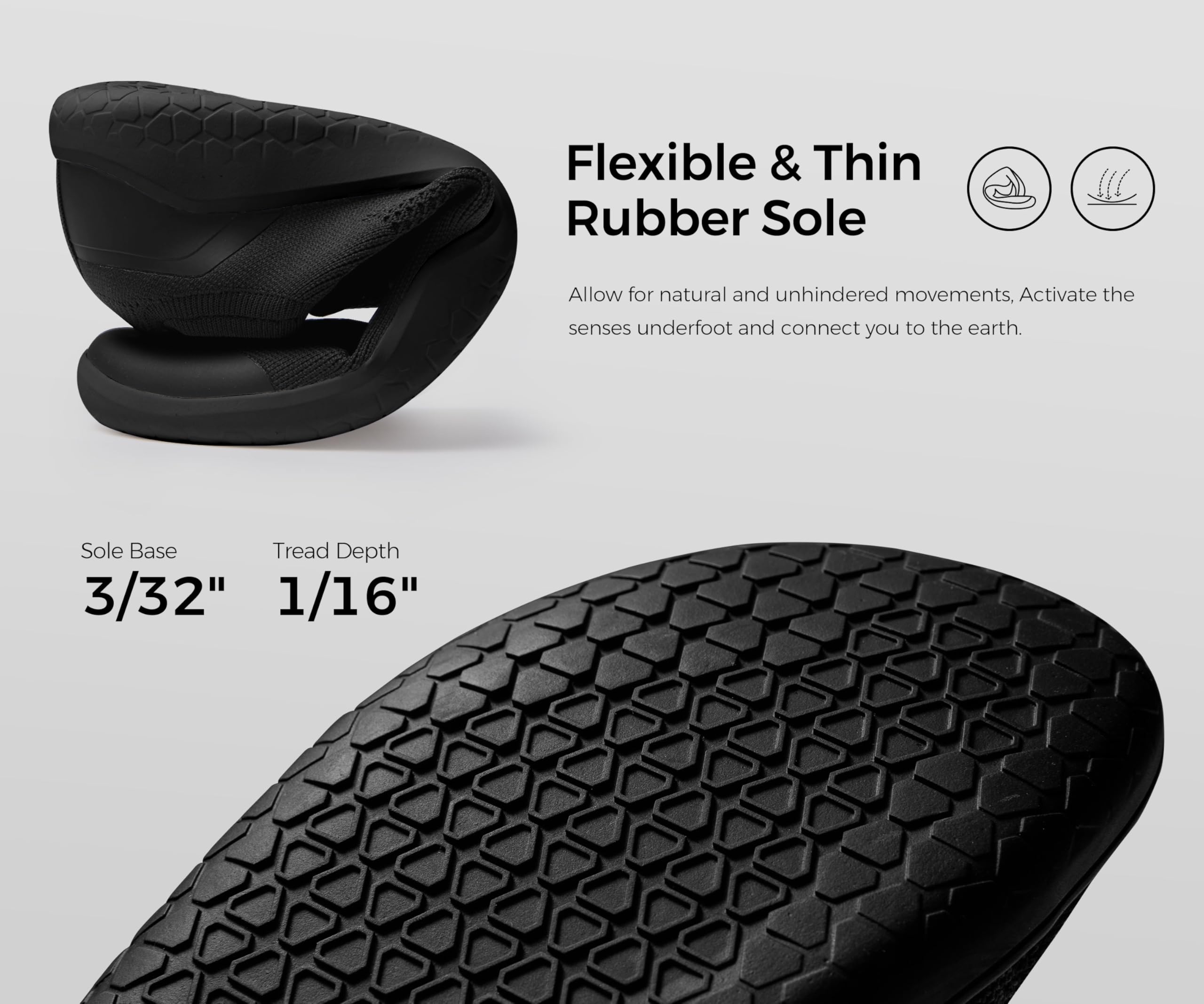 AIRHAS Men's Barefoot Training Shoes