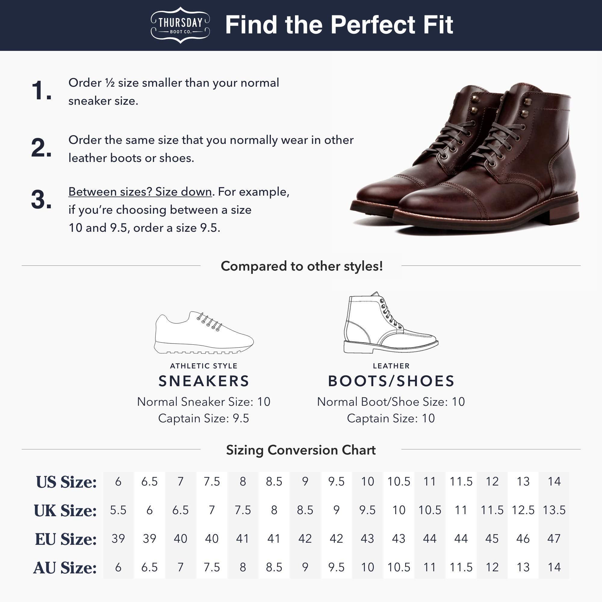 Thursday Boot Company Captain Men's Lace-up Boot