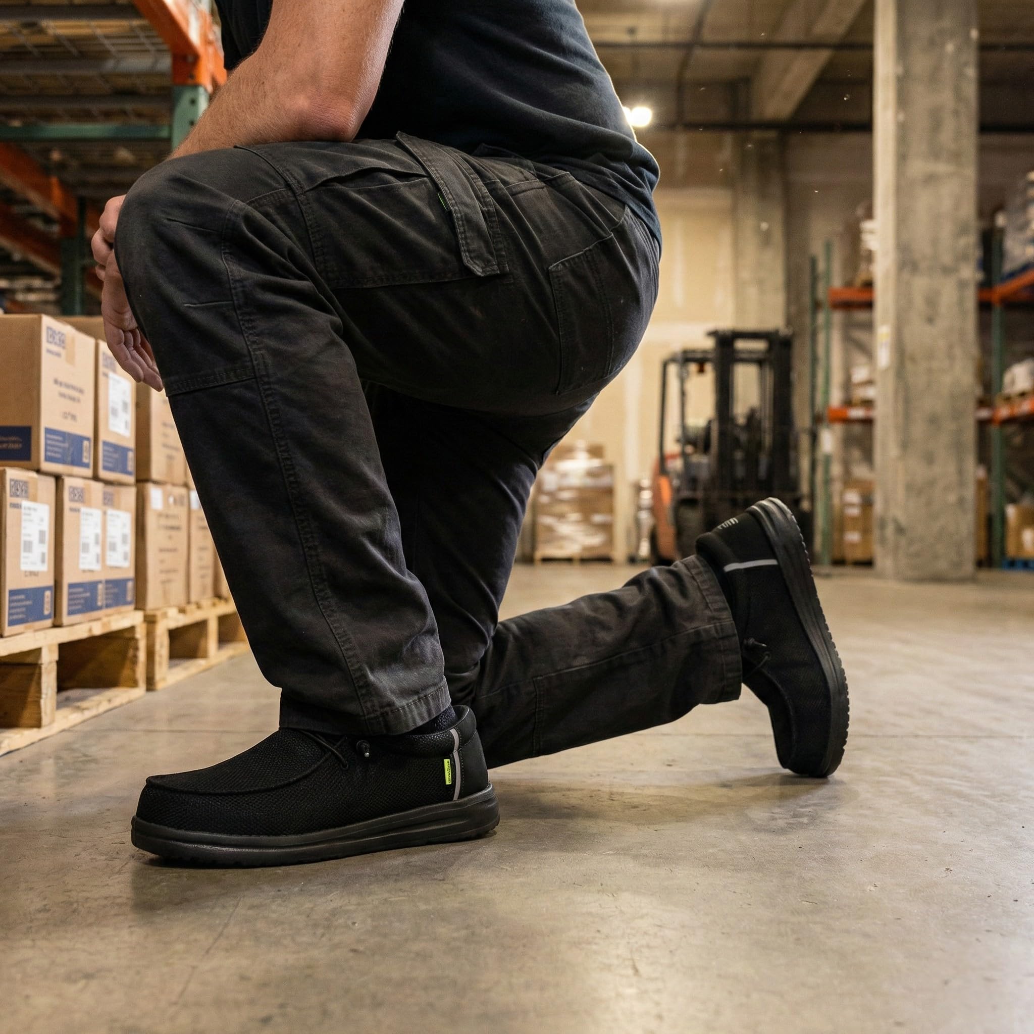 HEYDUDE Wally Work CT Men's Work Shoes