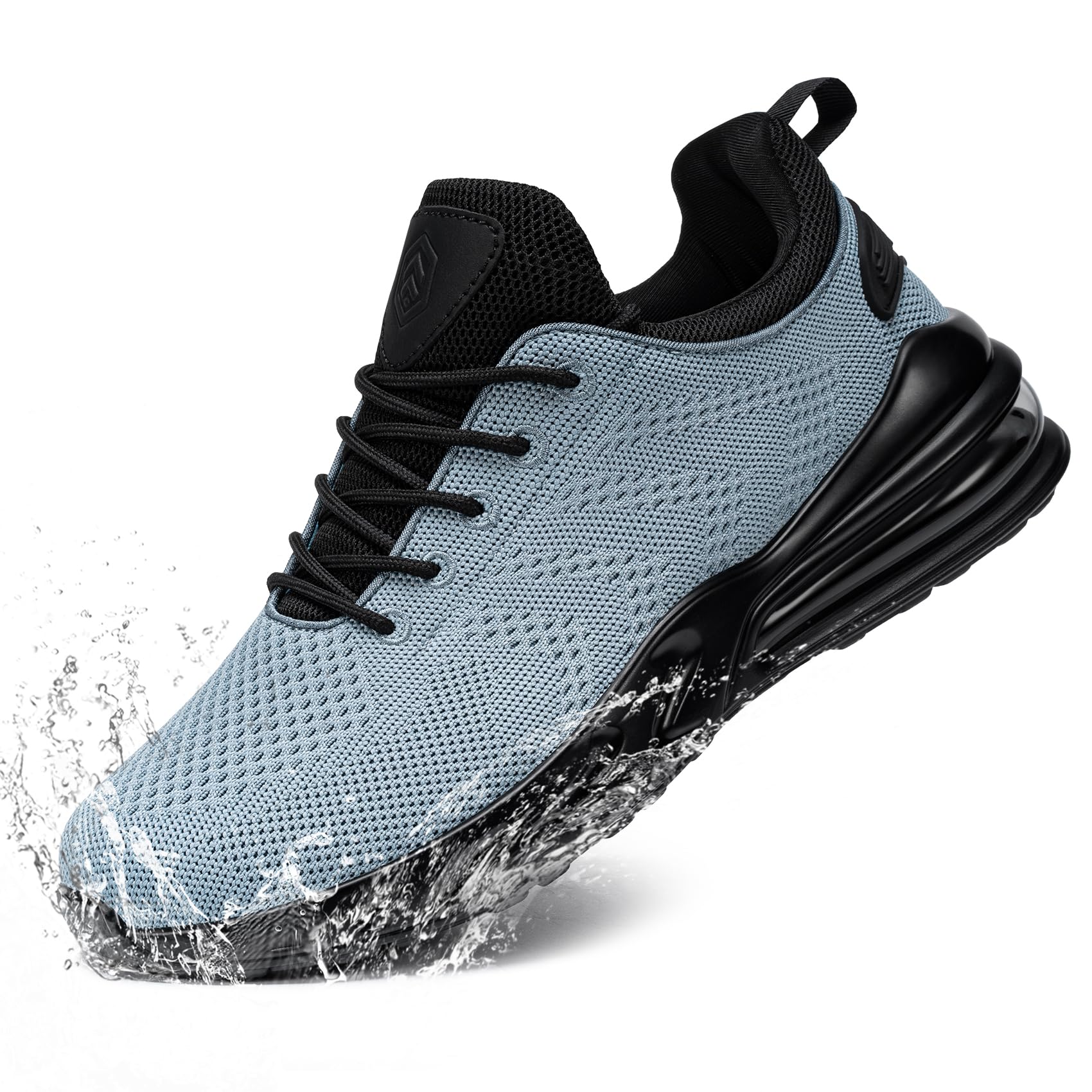 LARNMERN Men's Slip-Resistant Work Sneakers