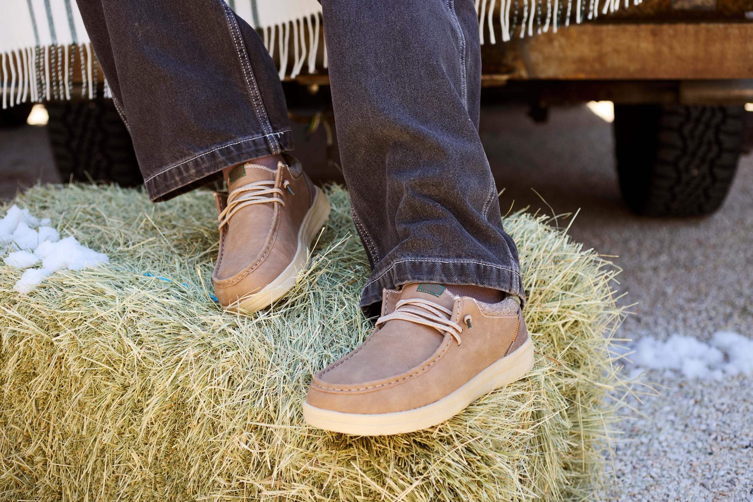 HEYDUDE Men's Paul Lace-Up Loafers